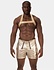 PU Leren Short Goud Aligo
