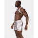 Barcode Berlin PU Leren Short Zilver Aligo