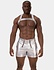 PU Leren Short Zilver Aligo