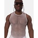 Barcode Berlin Fishnet Tanktop Wit Stefano Barcode Berlin Fishnet Tanktop Wit Stefano