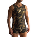 Manstore Tanktop Zwart/Goud M2421