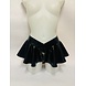 Luxxury Latex Latex Mini Fladder Rok zwart