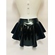 Luxxury Latex Latex Mini Fladder Rok zwart