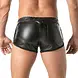 TOF Paris Imitatieleren Sport Short Retro