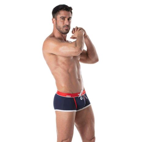 TOF Paris Zwem Short Navy Blauw