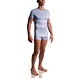 Manstore Casual T-Shirt Blauw M2290
