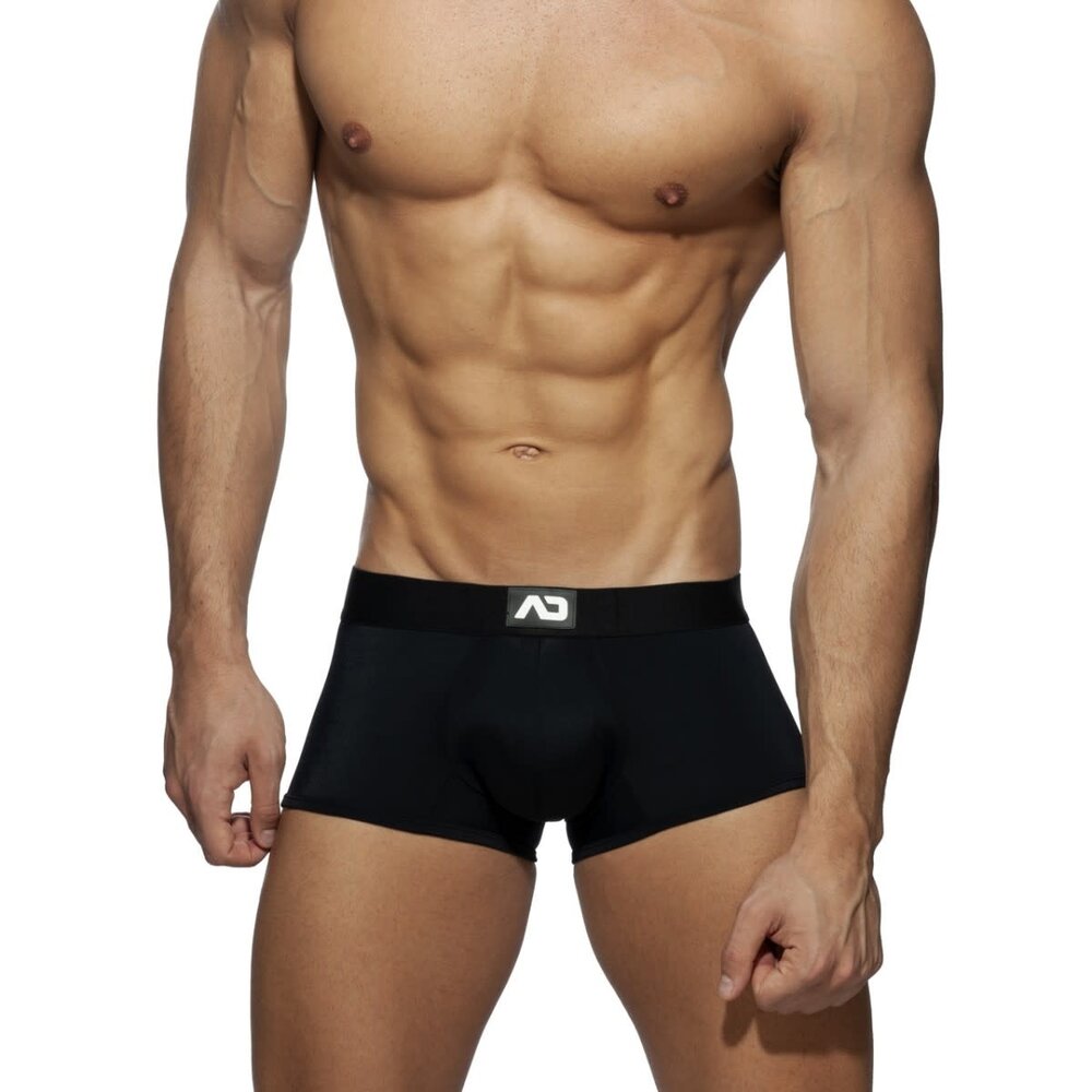 Addicted Bottemless Fetish Boxer Zwart ADF93