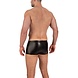Manstore PU Leren Short met Drukkers M2270