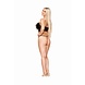 Dreamgirl Mesh Bustier met Afneembare Veren