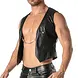 TOF Paris Kinky PU Leren Vest met Ketting