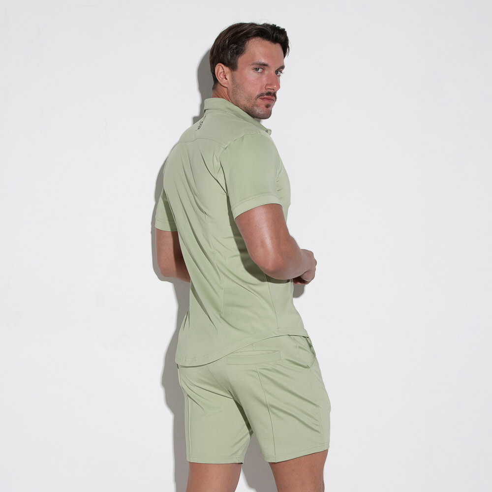Code22 Slim Fit Blouse Khaki