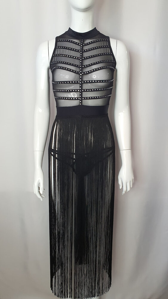 Rebellion Clubwear Jurk Shortelli