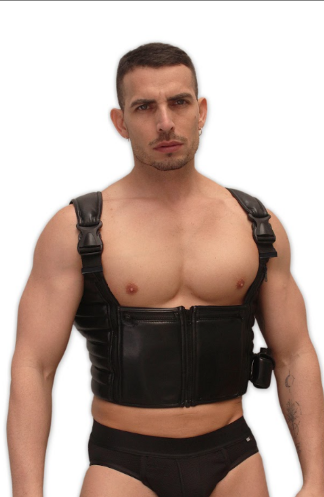 ROK Biker Swat Vest Harness Zwart ROK Biker Swat Vest Harness Zwart