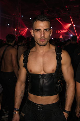 ROK Biker Swat Vest Harness Zwart ROK Biker Swat Vest Harness Zwart