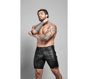 ROK Biker Two Zippers Short Black ROK Biker Two Zippers Short Black