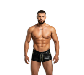 ROK Wild Doggy Zip Boxer Zwart/ Groen ROK Wild Doggy Zip Boxer Zwart/ Groen
