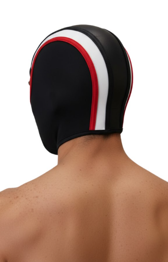 ROK Rebel Grid Mask Zwart/ Rood