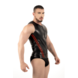 ROK Biker Mesh Vest Zwart/ Rood