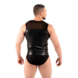 Biker Mesh Vest Zwart/Groen