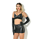 Patrice Catanzaro Rok Bonbon Wetlook Zwart
