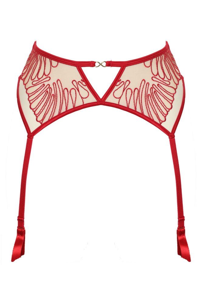Prelude Milano Jarretel Gordel Rood YJ475