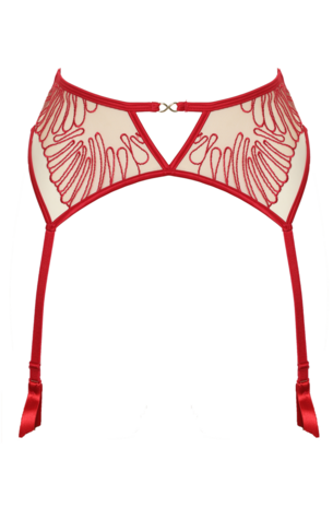 Prelude Milano Jarretel Gordel Rood YJ475