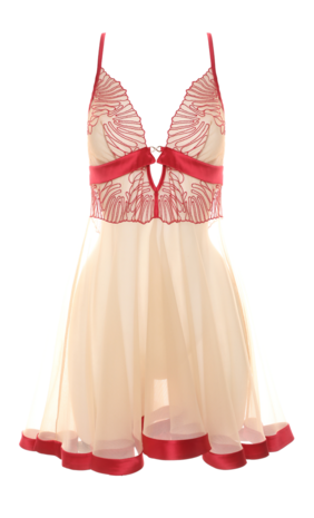 Prelude Milano Negligee Rood YHA481