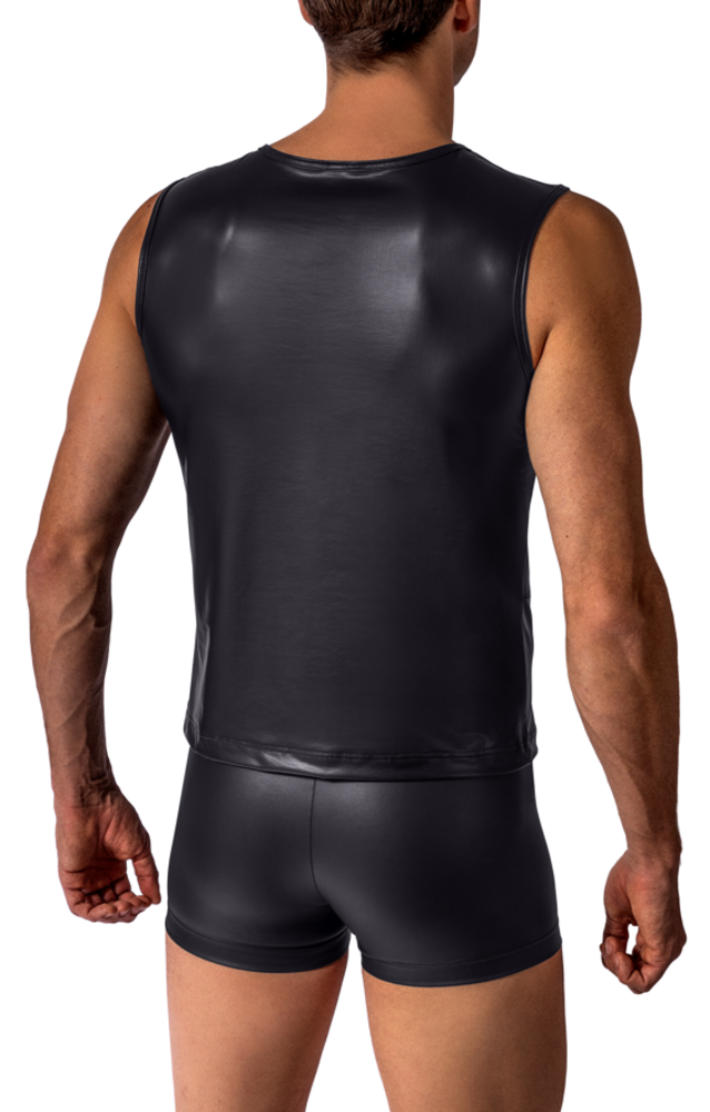 Manstore Wetlook Vest met Rits M510 Manstore Wetlook Vest met Rits M510