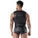 TOF Paris Imitatie Leren Laced detail Tanktop TOF Paris Imitatie Leren Laced detail Tanktop
