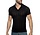 Chevron Polo Shirt Zwart ADF1435
