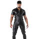 TOF Paris kinky zipped vest zwart TOF Paris kinky zipped vest zwart