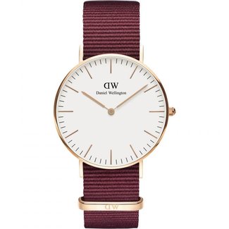 DW Daniel Wellington DW00100271 Classic Lady 36 Mm Roselyn White Rosegold