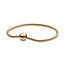 Pandora Snake chain 14k gold-plated bracelet 568748C00