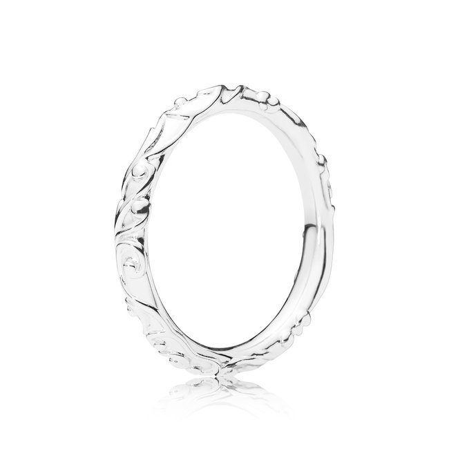 Pandora Regal pattern silver ring 197690