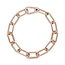 Pandora 14k Rose gold-plated link bracelet Lengte : 23,50 cm