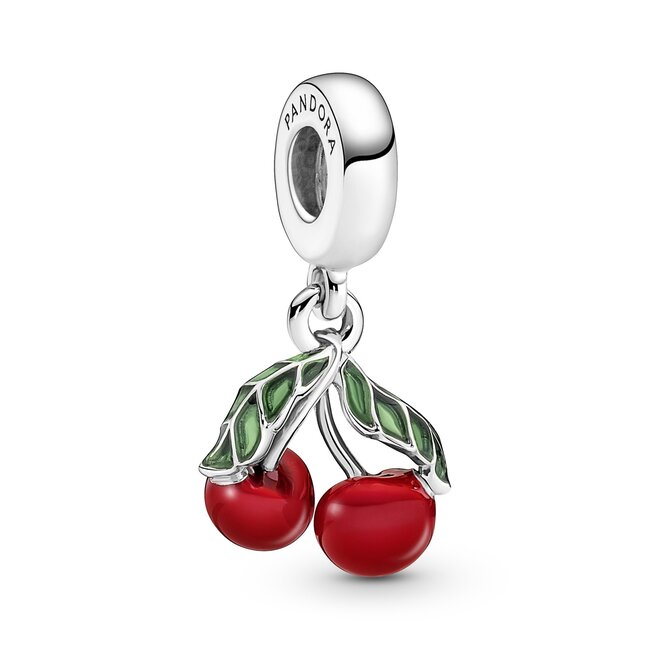 Pandora Pandora Asymmetrical Cherry Fruit Dangle Charm 791583C01