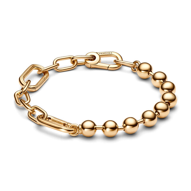 Pandora ME Metal Bead & Link Chain Bracelet 562793C00