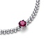 Pandora Pandora Red Sparkling Round Pavé Tennis Bracelet 592403C01