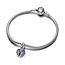 Pandora Sterling silver  Mixed stone Blue 792821C01