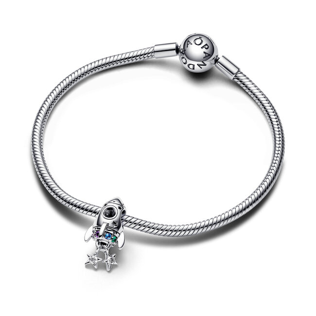 Pandora Sterling silver  Mixed stone Multicolor 792831C01