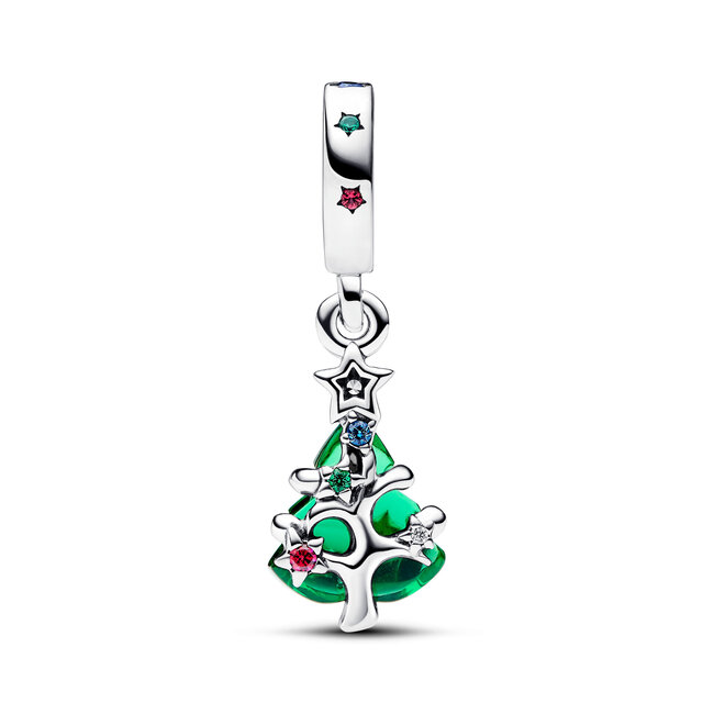 Pandora Sterling silver Enamel Mixed stone Multicolor 792983C01