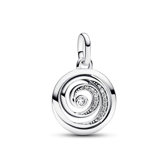 Pandora ME Gratitude Spiral Medallion Charm 793046C01