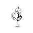 Pandora Kitten and yarn ball sterling silver charm