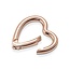 Pandora Heart 14k rose gold-plated connector