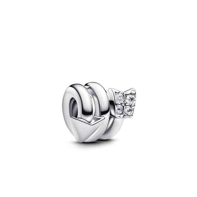 Pandora Twisting arrow sterling silver charm