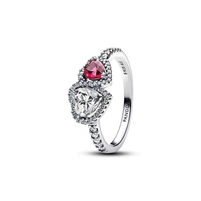 Pandora Hearts sterling silver ring with cherries jubilee