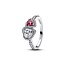Pandora Hearts sterling silver ring with cherries jubilee