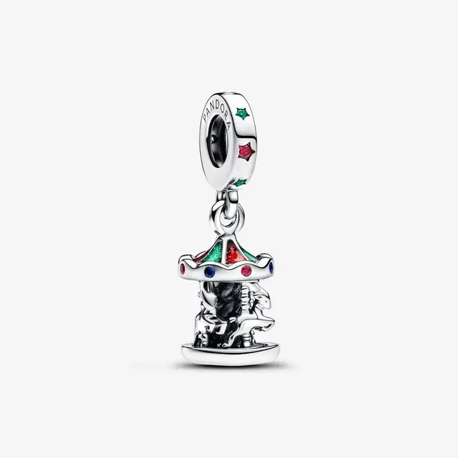 Pandora Moveable Carousel dangle sterling silver