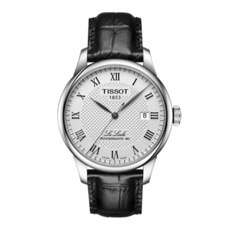 Tissot Tissot Le Locle Powermatic 80 Zwart Leer