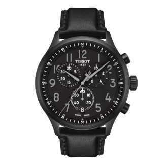 Tissot Tissot Chrono XL Vintage Zwart Leer